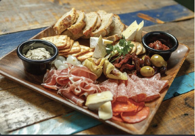 Antipasto sharing platter